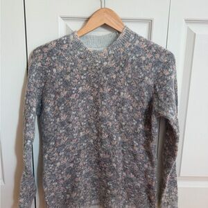 BARTOLINI WOOL FLOWER SWEATER